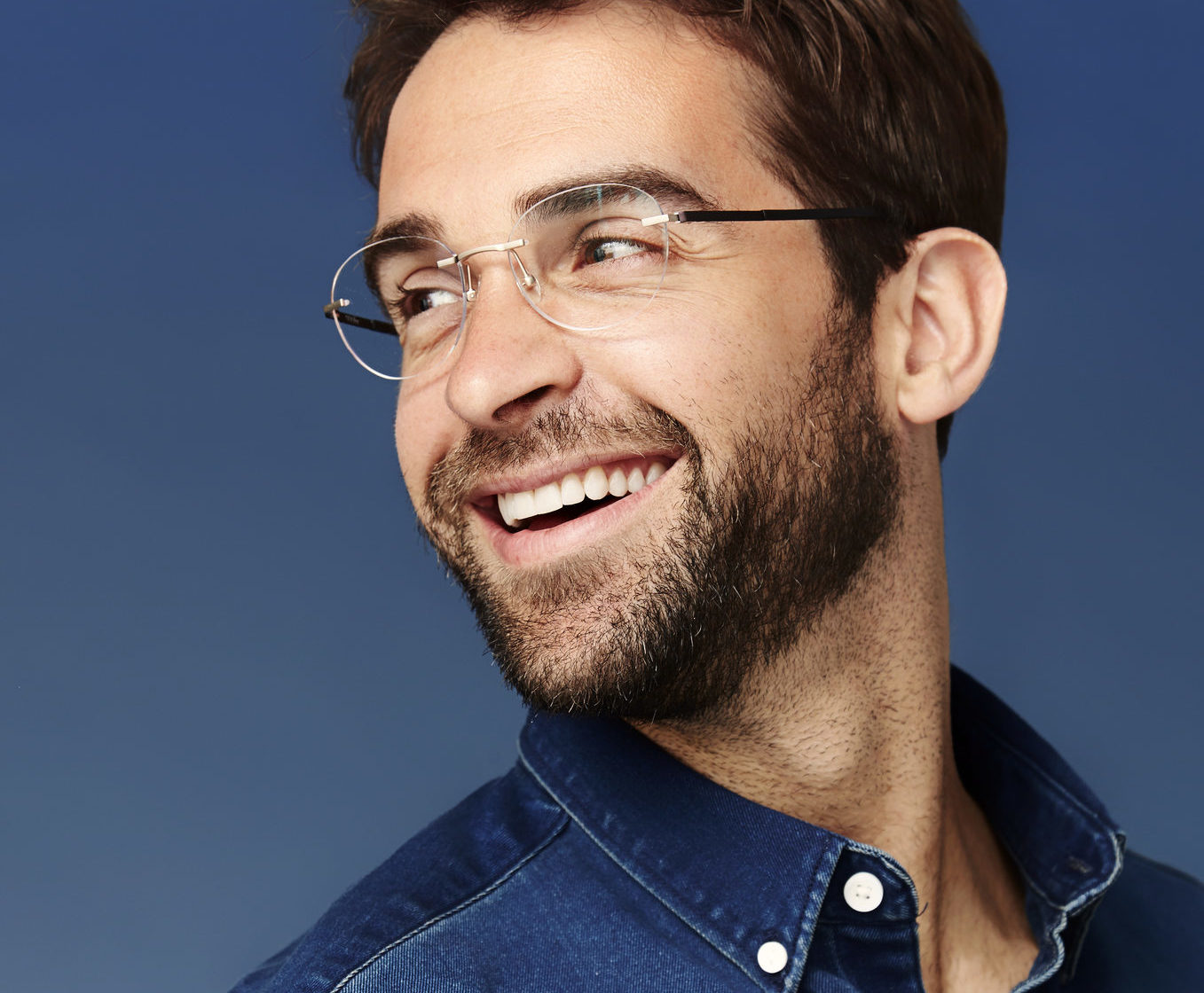 Männer für glatze brille welche mit Brillenform: So