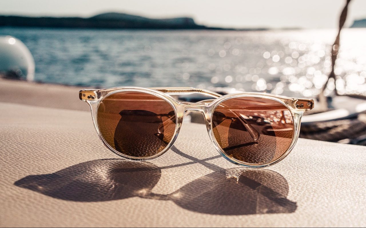 Sonnenbrille braunes glas Outlet